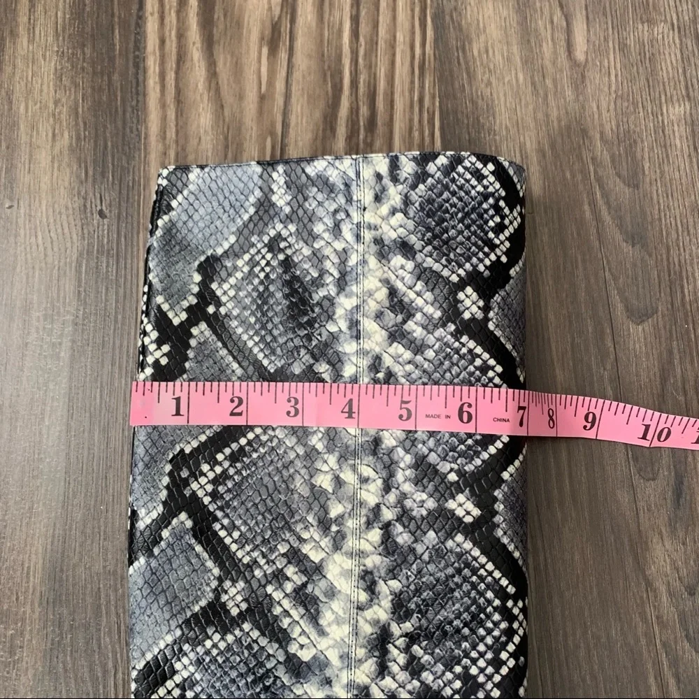 Marc Fisher NWT Zadia2 Animal Print Knee Heeled Boots - Picture 12 of 14